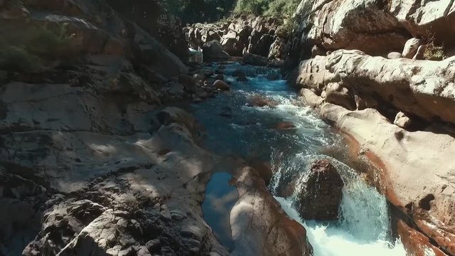 The grande Nive river, Bidarray