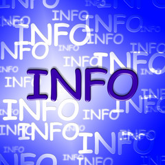 Info Words Represents Advisor Faq And Knowledge