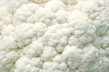 Fresh cauliflower, closeup