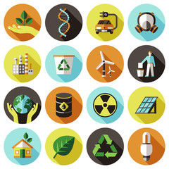 Ecology Icons Set