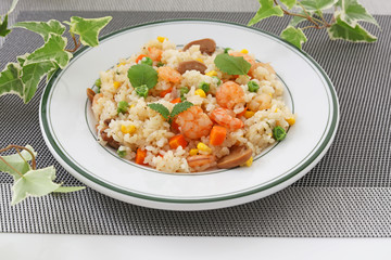 美味しそうなピラフ