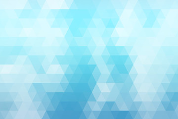 Abstract white blue mosaic background