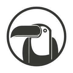 toucan bird brazilian icon © Gstudio