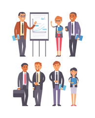 Business people vector