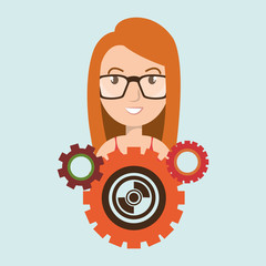 character gears system symbol