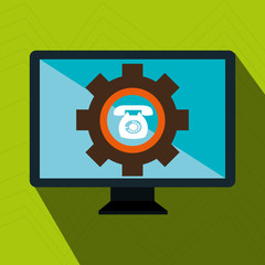 screen gear system symbol