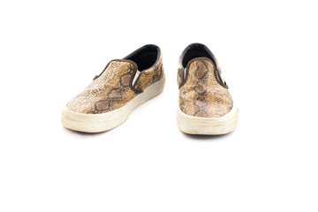 shoes from snake skin