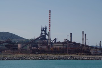 the shipyard from a ferry 2