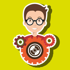 character gears system symbol