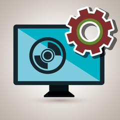 screen gear system symbol