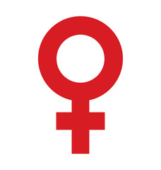 female cross symbol icon