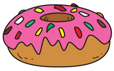 Glazed Donut Doodle