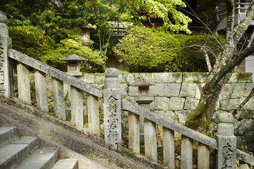 寺院の階段