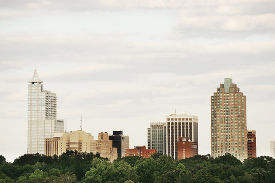 Raleigh downtown skyline