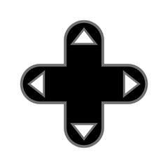 control game isolated icon