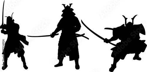 無料イラスト画像 ロイヤリティフリーかっこいい 侍 イラスト シルエット