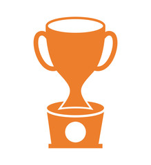 trophy award gold icon
