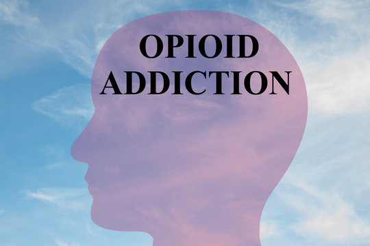 Opioid Addiction Concept