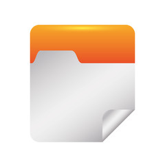 website online document internet icon. Isolated and flat illustration. Vector graphic