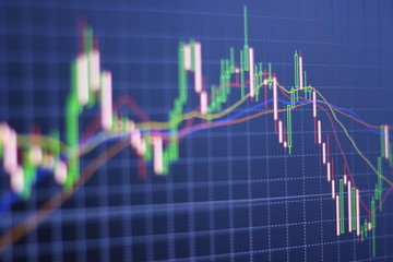 Forex trading concept