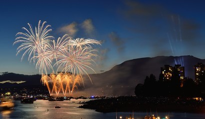fireworks display Vancouver 2016