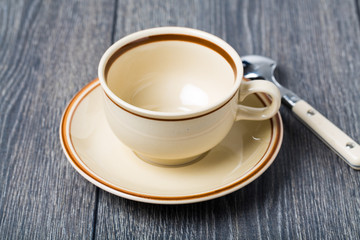 Coffee cup with espresso
