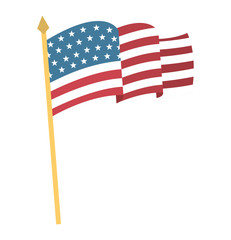 Fototapeta premium flag united states of america