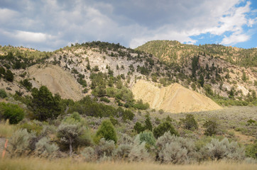 Fototapeta na wymiar Mountains in North West Colorado