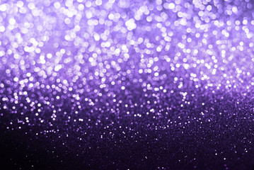 black, purple and white glitter bokeh texture abstract backgroun