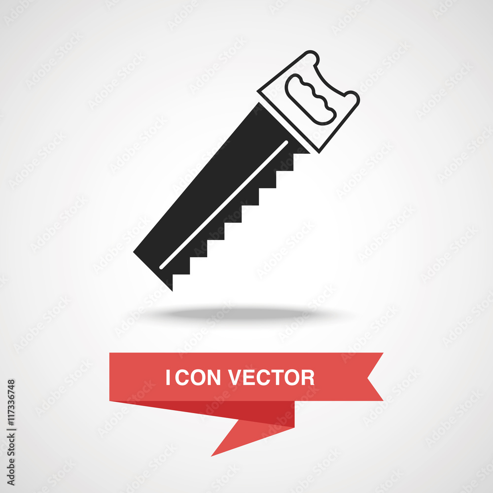 Sticker saws icon