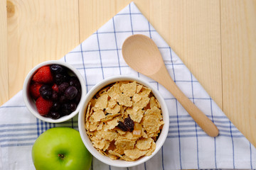 Healthy food.