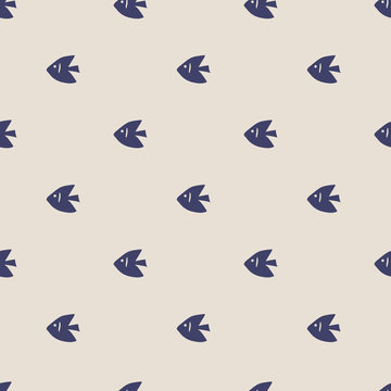 seamless fish pattern