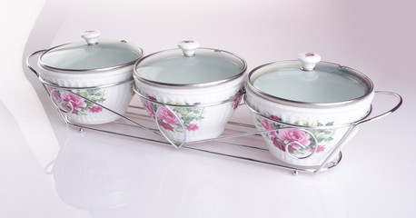 pot. casserole on the background. casserole pot on the backgroun