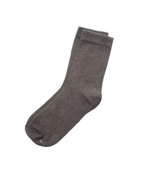 Brown socks isolated on a white background