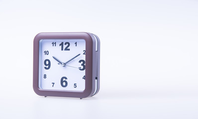 alarm clock. alarm clock on background. alarm clock on the backg