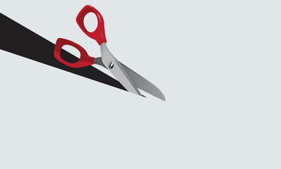 Scissors and paper