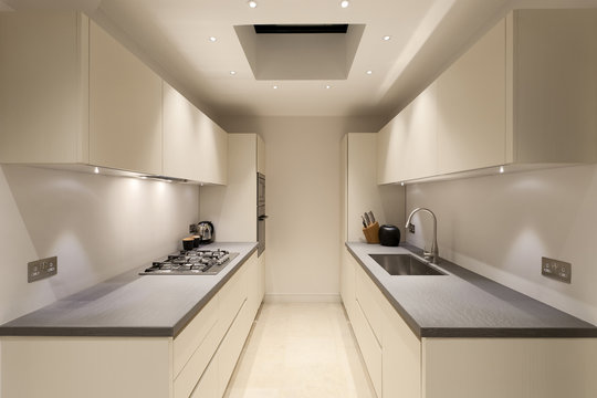 A modern kitchen