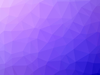 Obraz premium Abstract purple blue gradient polygon shaped background
