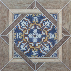 tiles with geometric shapes