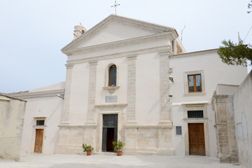Obraz premium St Michael church at Monte Sant'Angelo on Puglia