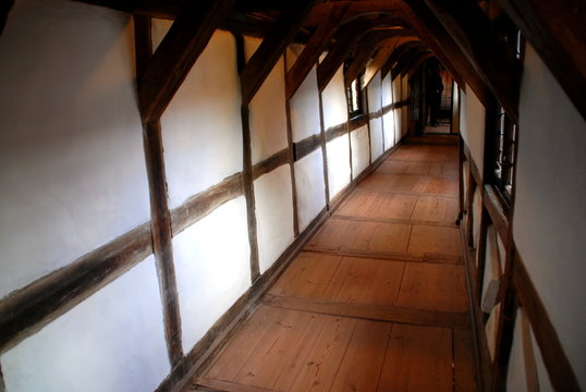 Geschichtstr&auml;chtige Wartburg - Burggang