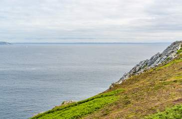 Fototapeta na wymiar crozon peninsula in Brittany