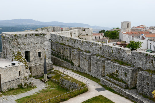 Castle of Monte Sant'Angelo on Puglia