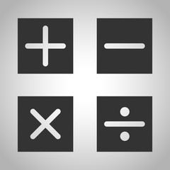 Obraz premium calculator icon