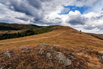 Autumn landscape in the mountain