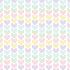 valentine pattern red small heart