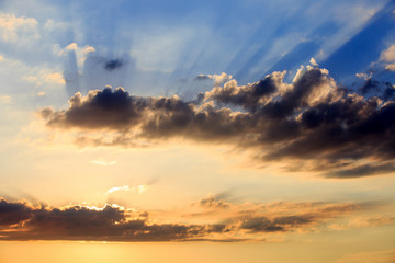 nice evening sky