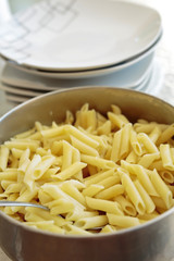 cooked in a pot macaroni