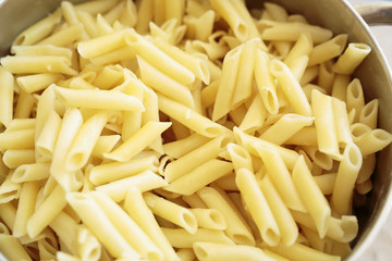 cooked in a pot macaroni