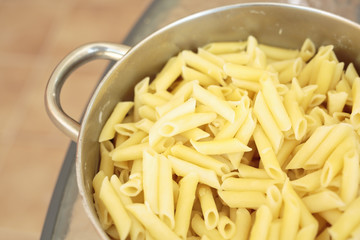 cooked in a pot macaroni